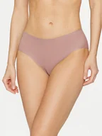 Majtki damskie - Chantelle Figi klasyczne Soft Stretch C26440 Beżowy - miniaturka - grafika 1