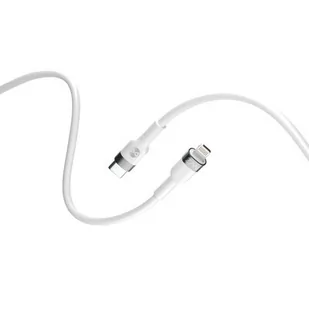 Kabel USB Typ-C - Lightning FOREVER MFi Flexible 1 m Biały - Kable USB - miniaturka - grafika 1