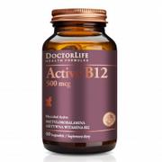 Suplementy naturalne - Doctor Life Active B12 aktywna witamina B12 500mg suplement diety 60 kapsułek - miniaturka - grafika 1