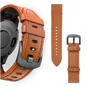 Akcesoria do smartwatchy - PASEK SKÓRZANY DO GARMIN FENIX 3 5X 6X PRO 7X PRO 8 51mm SAPPHIRE QUICKFIT - miniaturka - grafika 1