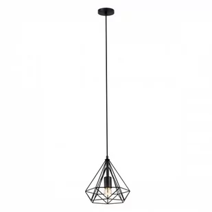 Italux Lampa wisząca Natal 1 x 60 W E27 black MDM-2550/1S BK - Lampy sufitowe - miniaturka - grafika 1