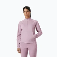 Bluzy damskie - Bluza damska Helly Hansen HP Tech Sweat Half Zip purple clay - miniaturka - grafika 1