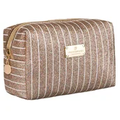 Kosmetyczki, organizery i kuferki - Prostokątna kosmetyczka damska do codziennego użytku - Peterson - miniaturka - grafika 1