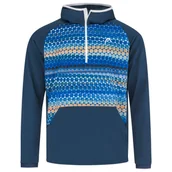 Koszulki męskie - Bluza Męska Head Topspin Hoodie Darkblue Print - miniaturka - grafika 1