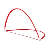 Piłka nożna - Nils NT0160 CZERWONA BRAMKA PIŁKARSKA 160x80cm - miniaturka - grafika 1