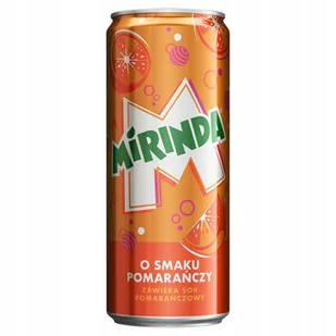 MIRINDA ORANGE 330ML PUSZKA WYSOKA - Napoje gazowane - miniaturka - grafika 1