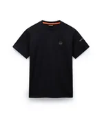 Koszulki męskie - t-shirt uomo napapijri s-badge np0a4i3n 0411 black - miniaturka - grafika 1
