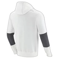Bluzy męskie - Macron Męska bluza z kapturem Athleisure Scc Luzon Light Stretch Ice White/Mgry Man, XXL, biały, XXL - miniaturka - grafika 1