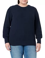Swetry damskie - GANT Sweter damski, niebieski (Evening Blue), XL - miniaturka - grafika 1