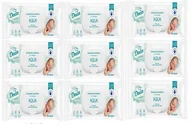 Chusteczki nawilżane - DADA CHUSTECZKI NAWILŻONE 99% WODY AQUA WATER WIPES 9x52 468 szt. - miniaturka - grafika 1