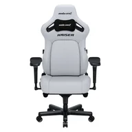 Fotele gamingowe - Fotel gamingowy Kaiser 4 XL Anda Seat skórzany biały - miniaturka - grafika 1
