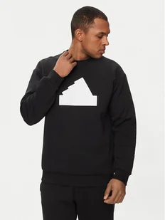 adidas Bluza Future Icons IN3319 Czarny Relaxed Fit - Bluzy męskie - miniaturka - grafika 1