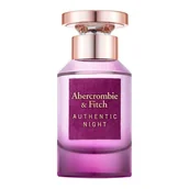 Wody i perfumy damskie - Abercrombie & Fitch, Authentic Night Femme, woda perfumowana, 50 ml - miniaturka - grafika 1
