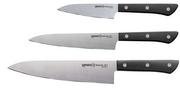 Noże kuchenne - Samura Samura Harakiri zestaw 3 noży Szef Utility Paring SHR-0220WO - miniaturka - grafika 1