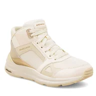 Sneakersy damskie - Sneakersy Skechers 149771 NAT Beżowy - miniaturka - grafika 1