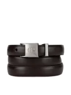 Paski - Gino Rossi Pasek Damski BLYL24007-1 Brązowy - miniaturka - grafika 1