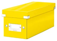 Pudełka i akcesoria na płyty CD - Leitz INNY Pudełko Na Cd Click Store Wow Żółty 135L060 - miniaturka - grafika 1