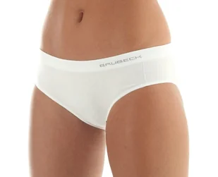 Brubeck Biodrówki damskie Comfort Wool białe r. L HI10070 - Bielizna sportowa damska - miniaturka - grafika 1