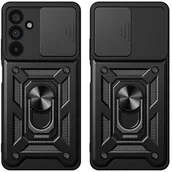 Etui i futerały do telefonów - Tech-Protect Etui z ringiem Camshield Pro do Samsung Galaxy A56 5G, czarne - miniaturka - grafika 1