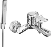 Zestawy baterii łazienkowych - Mexen Sabre R72 bateria wannowa z zestawem prysznicowym, chrom - 7213R72-00 - miniaturka - grafika 1