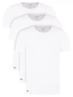 Koszulki męskie - Lacoste Komplet 3 t-shirtów TH3451 Biały Regular Fit - grafika 1