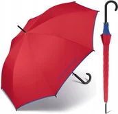 Parasole - Parasol Parasolka Damska Benetton Czerwona Długa - miniaturka - grafika 1
