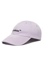 Czapki damskie - Off-White Czapka z daszkiem OWLB026F22FAB0033610 Fioletowy - miniaturka - grafika 1