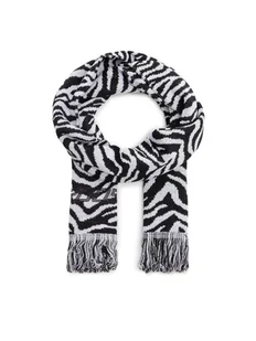 2005 Szalik Striped Scarf Czarny - Apaszki i szaliki męskie - miniaturka - grafika 1