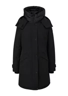 Kurtki damskie - s.Oliver parka damska, czarny, 42 - miniaturka - grafika 1