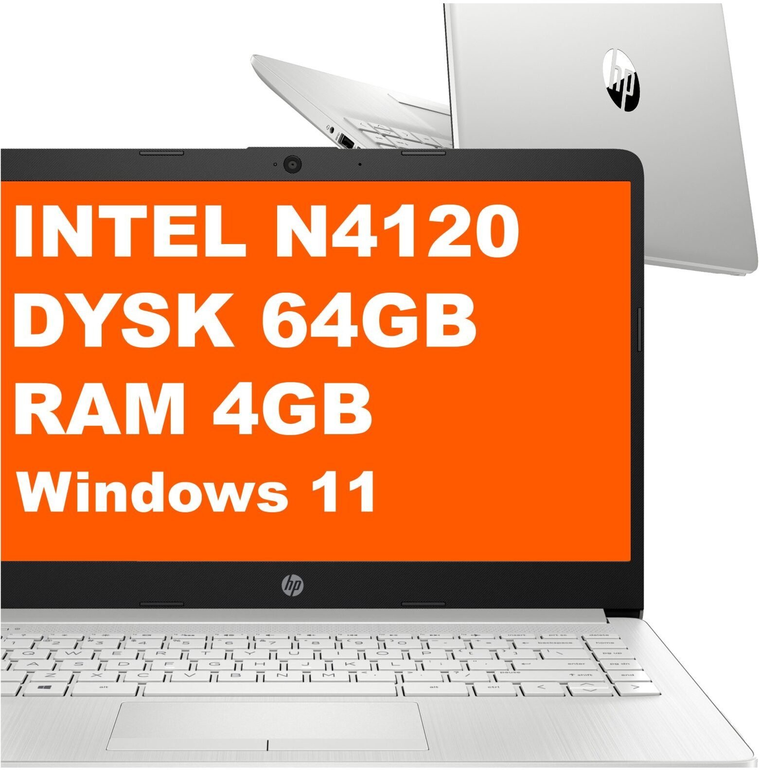 HP 14-cf2733wm / A2BZ1UA / Intel N4120 / 4GB / 64GB eMMC / Intel UHD 600 / 14