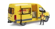 Samochody i pojazdy dla dzieci - Bruder, MB Sprinter DHL z figurką kuriera i z akcesoriami, 02671 - miniaturka - grafika 1