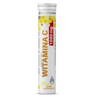 Witaminy i minerały - ALG PHARMA Witamina C 1000 mg Tabletki Musujące, 20 tabl. - miniaturka - grafika 1