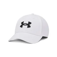 Czapki męskie - Czapka z daszkiem Under Armour Men's UA Blitzing 1376700-100 Biały - miniaturka - grafika 1