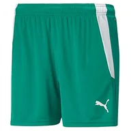 Spodenki damskie - PUMA PUMA Szorty damskie Teamliga Shorts W Pepper Green-Puma White l 704936 - miniaturka - grafika 1