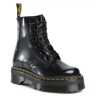 Dr. Martens Glany Molly 24861001 Black - Glany damskie - miniaturka - grafika 1