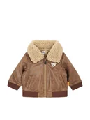 Bluzy i sweterki niemowlęce - Steiff Kurtka przejściowa w kolorze jasnobrązowym - miniaturka - grafika 1