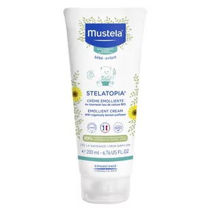 Mustela LABORATOIRES EXPANSCIENCE Stelatopia Krem emolient do skóry atopowej 200 ml 7070910 - Kremy dla dzieci - miniaturka - grafika 2