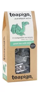 Teapigs Zielona herbata Green Tea with Mint 15x2,5g 6421-uniw - Herbata - miniaturka - grafika 1