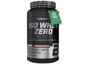 Odżywki białkowe - BIOTECH, Odżywka białkowa, Iso Whey Zero Black, 908g, wanilia - miniaturka - grafika 1