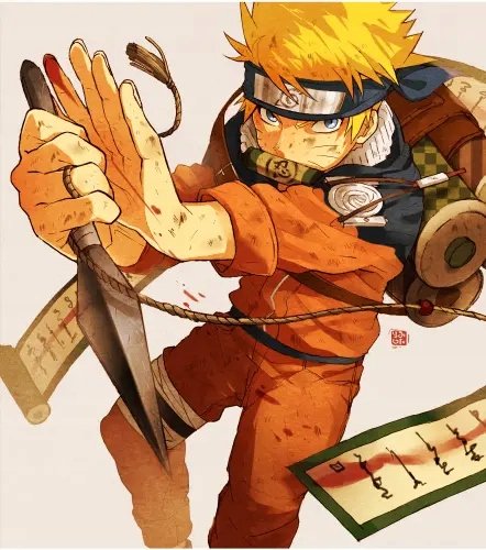 Plakat Anime Manga Naruto nrto_065 A1+ (custom)