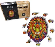 Puzzle - Puzzle Drewniane dla dzieci i dorosłych Lew 2 Lion 2 - miniaturka - grafika 1