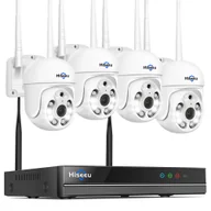 Systemy inteligentnych domów - System kamer bezpieczeństwa Hiseeu, Wideorejestrator Sieciowy 10CH, wideo HD 5MP, WiFi 2,4GHz, dwukierunkowe audio - miniaturka - grafika 1