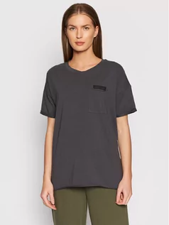 Koszulki i topy damskie - Outhorn T-Shirt TSD614 Szary Regular Fit - grafika 1