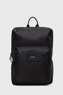 Calvin Klein plecak męski kolor czarny duży - Plecaki - miniaturka - grafika 1