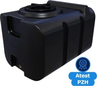 Zbiorniki na deszczówkę - UHP Zbiornik plastikowy 100 l SK czarny wym. 69 x 48 x 43 cm gwint dolny 3/4 cala - miniaturka - grafika 1