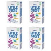 Mleko modyfikowane - Nestle Little Steps 4 Produkt na bazie mleka dla małych dzieci po 2. roku o smaku waniliowym Zestaw 4 x 500 g - miniaturka - grafika 1