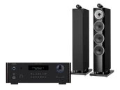 Zestawy stereo - Rotel RA-1592 MkII (czarny) + 702 S3 (czarny) - miniaturka - grafika 1