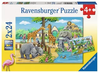 Puzzle - Ravensburger puzzle 07806 """"""""""""""""Witamy w Zoo dziecko puzzle - grafika 1