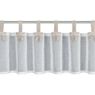 Zazdrostka MELISA 30x150 kokardki - Zasłony - miniaturka - grafika 1