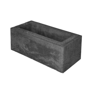 Bloczek słupkowy 40.3x20x15.5 cm Kimo betonowy czarny Joniec 5901874929396 - Akcesoria do ogrodzeń - miniaturka - grafika 1